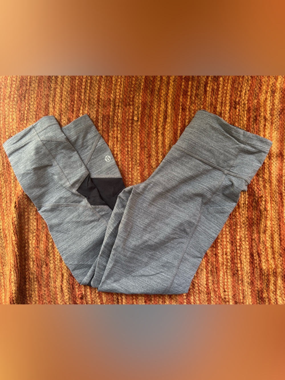 Lululemon Grey Cropped Legging